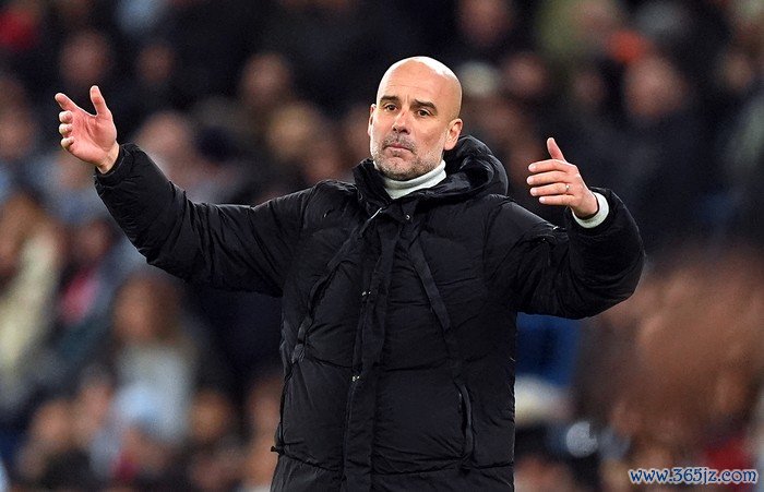 Manchester City manager Pep Guardiola during the UEFA Champions League, league stage match at the Etihad Stadium, Manchester. Picture date: Tuesday November 26, 2024. (Photo by Martin Rickett/PA Images via Getty Images)